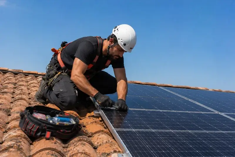 Maintenance et monitoring de panneaux solaires à Fegersheim