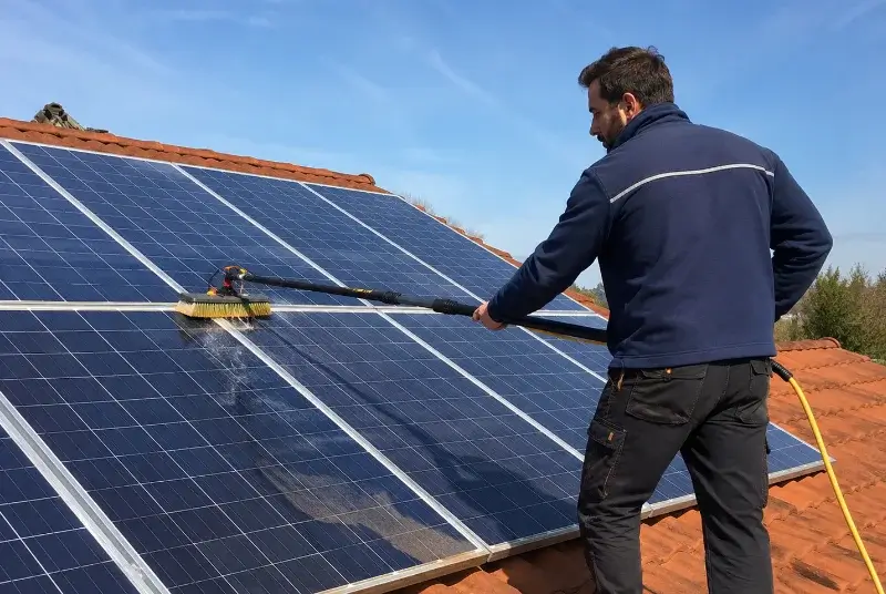 Nettoyage et entretien de panneaux solaires à Fegersheim